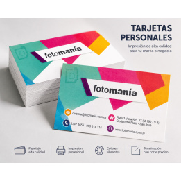 Tarjetas Personales